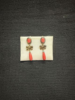 Pendientes Corales Plata de ley