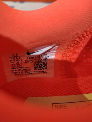 T. 40,5 Zapatillas Nike Zoom Fly 6