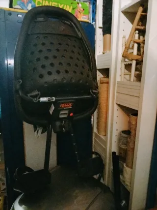 Silla porta bebé para bicicleta