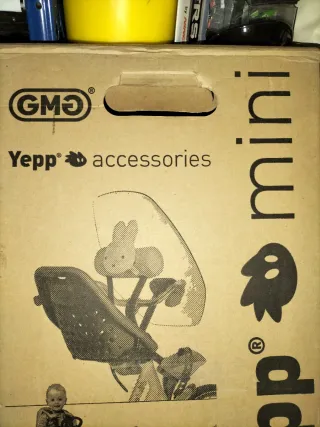 Silla porta bebé para bicicleta