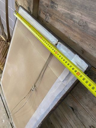 Antiguo espejo madera siglo XIX