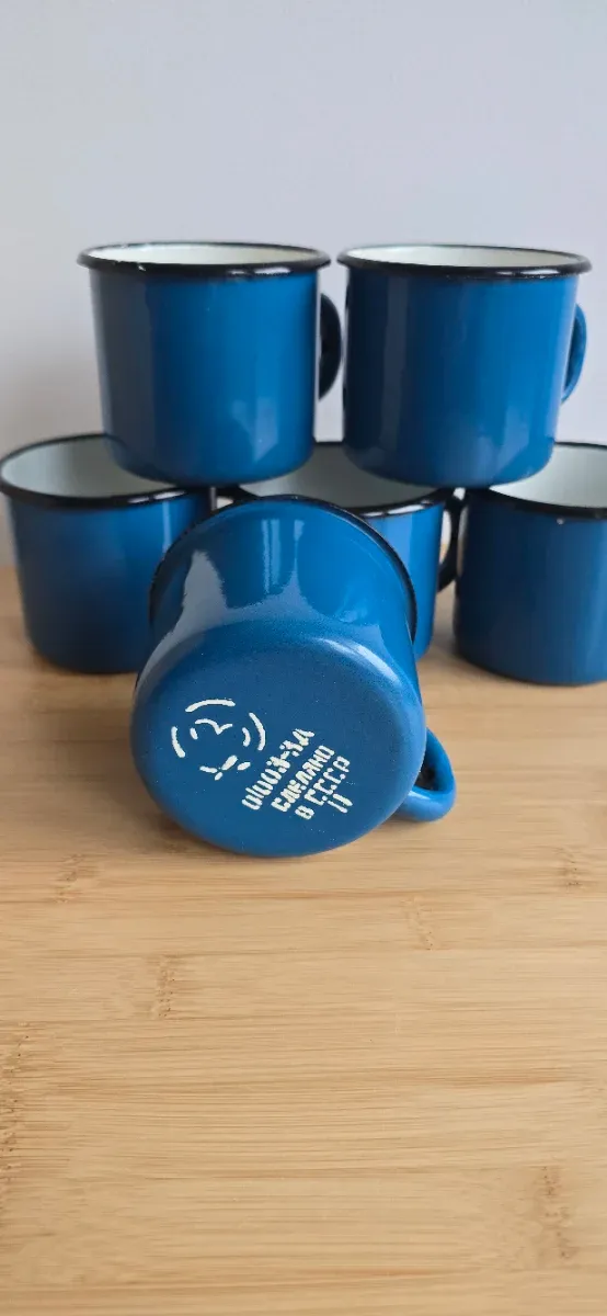 Taza esmaltada URSS 350ml