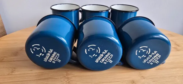 Taza esmaltada URSS 350ml