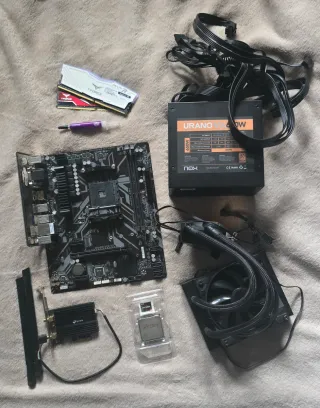 Pack Placa Base, RAM, CPU, WiFi, Cooler y Fuente.