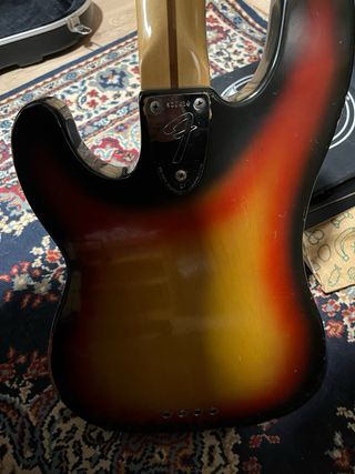 Bajo Fender Telecaster 1974 2 pastillas