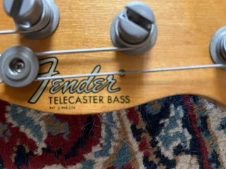 Bajo Fender Telecaster 1974 2 pastillas