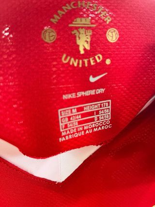 Ronaldo Manchester Utd 06-07 1a Equipación larga