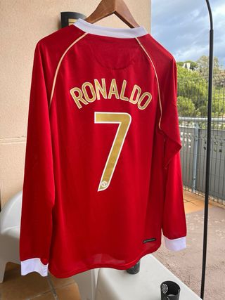 Ronaldo Manchester Utd 06-07 1a Equipación larga