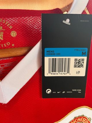 Ronaldo Manchester Utd 06-07 1a Equipación larga