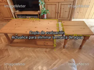 Mesas de salón de madera