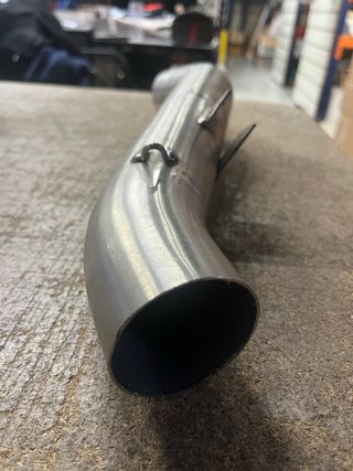 Tubo intermedio MIVV Acero Inox 55/56mm