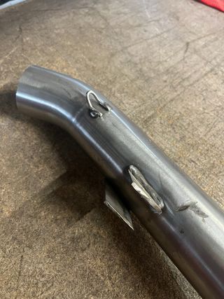 Tubo intermedio MIVV Acero Inox 55/56mm