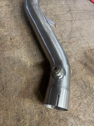 Tubo intermedio MIVV Acero Inox 55/56mm