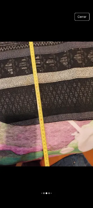 Vestido Cortefiel Negro y Gris