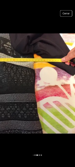 Vestido Cortefiel Negro y Gris