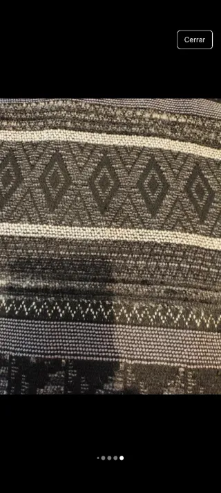 Vestido Cortefiel Negro y Gris