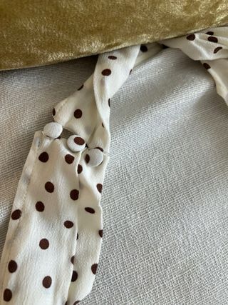 Mono largo halter Zara lunares