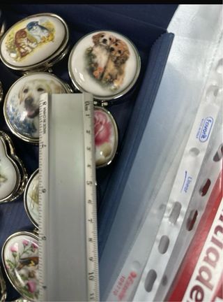 Scatoline portagioie/pillole con decori