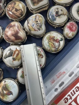 Scatoline portagioie/pillole con decori