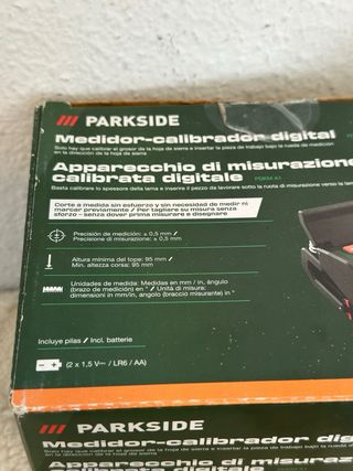 Parkside Medidor Calibrador Digital