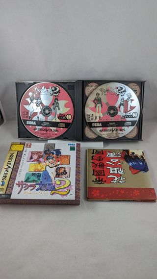SEGA Saturn - Sakura Wars 2 (Japan-game)