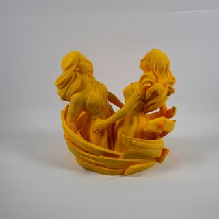 Figura Géminis Los Gemelos en Movimiento