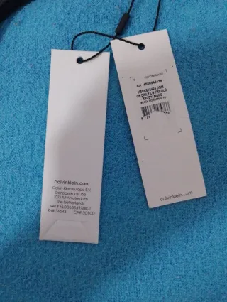 Bolso de mano Calvin Klein negro original.