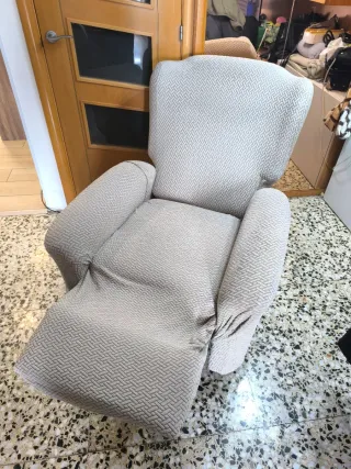 Sillón elevable y reclinable eléctrico