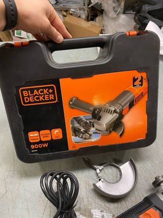 Rebarbadora Black+Decker 115mm 900W