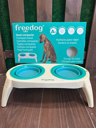 Comedero Freedog doble plegable