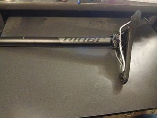 Sella MTB e reggisella 30,9 x 400mm alluminio