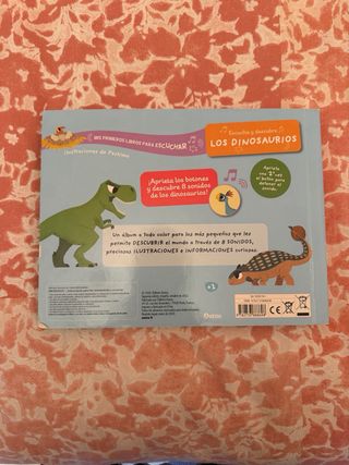 Escucha y descubre. Los dinosaurios