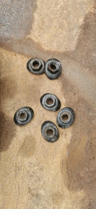 Rueda, bujes y llantas  de repuesto Citroën 2CV