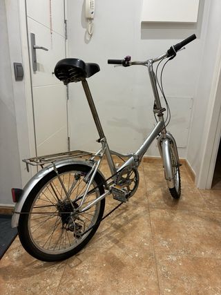 Bicicleta Paseo Antigua Plata