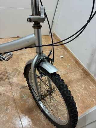 Bicicleta Paseo Antigua Plata