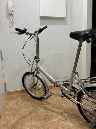 Bicicleta Paseo Antigua Plata