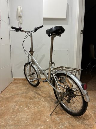 Bicicleta Paseo Antigua Plata