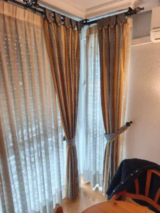 Cortinas de salón y barras
