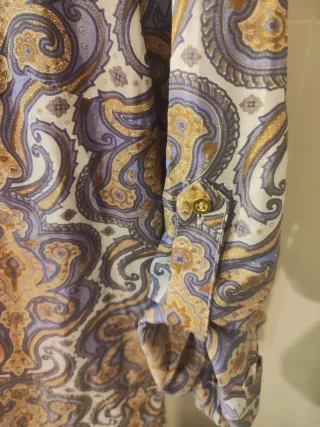 Blusa Cortefiel Seda Estampada