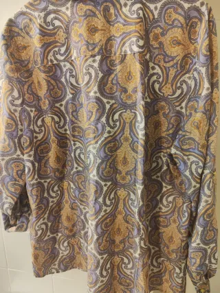 Blusa Cortefiel Seda Estampada