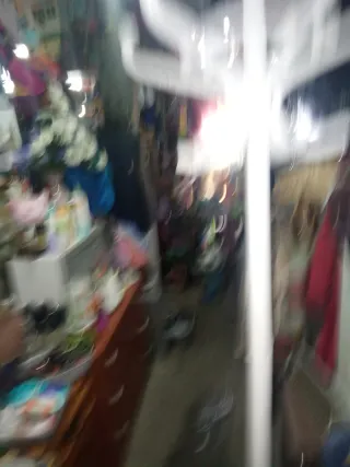 Perchero blanco antiguo