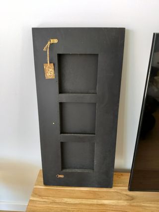 Cuadro decorativo metalizado