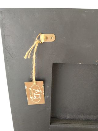 Cuadro decorativo metalizado