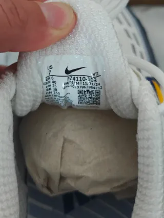 Nike Air Max TL 2.5 Azul Blanco y Amarillo