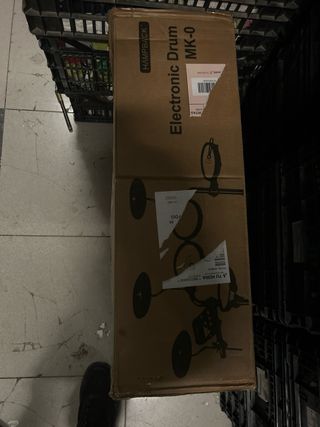 Set de Batería Eléctrica MK-0 con Pads de Malla Si