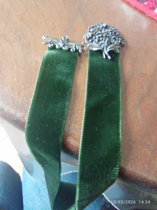 Segnalibro vintage G.Raspini argento