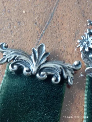 Segnalibro vintage G.Raspini argento