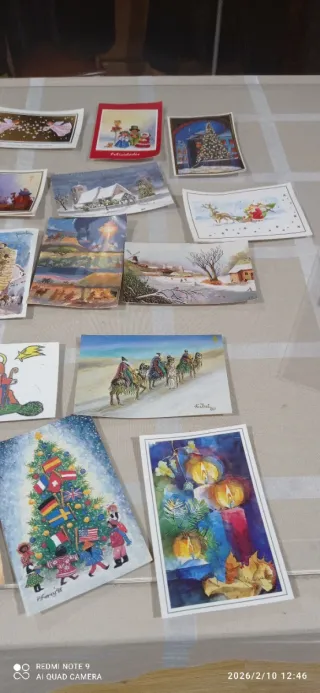 Collezione di cartoline postali