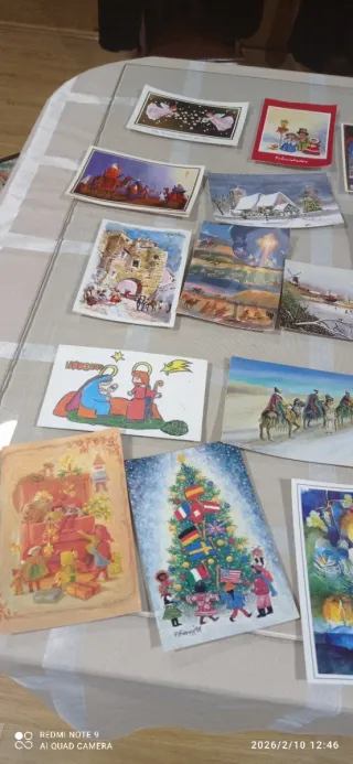 Collezione di cartoline postali