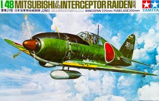 Maqueta Tamiya Mitsubishi Raiden J2M3 1/48